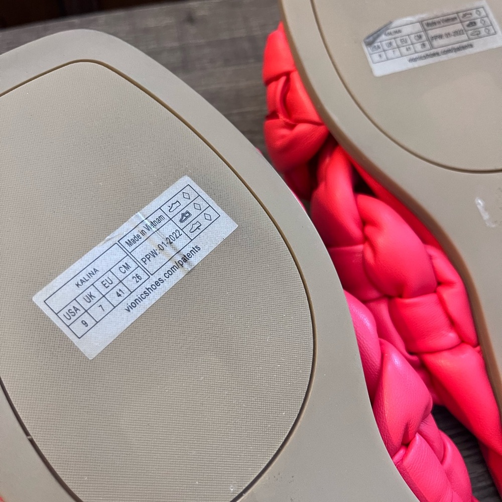 Vionic Vibrant Red Braided Sandals - image 5